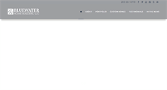 Desktop Screenshot of bluewaterhomebuilders.com